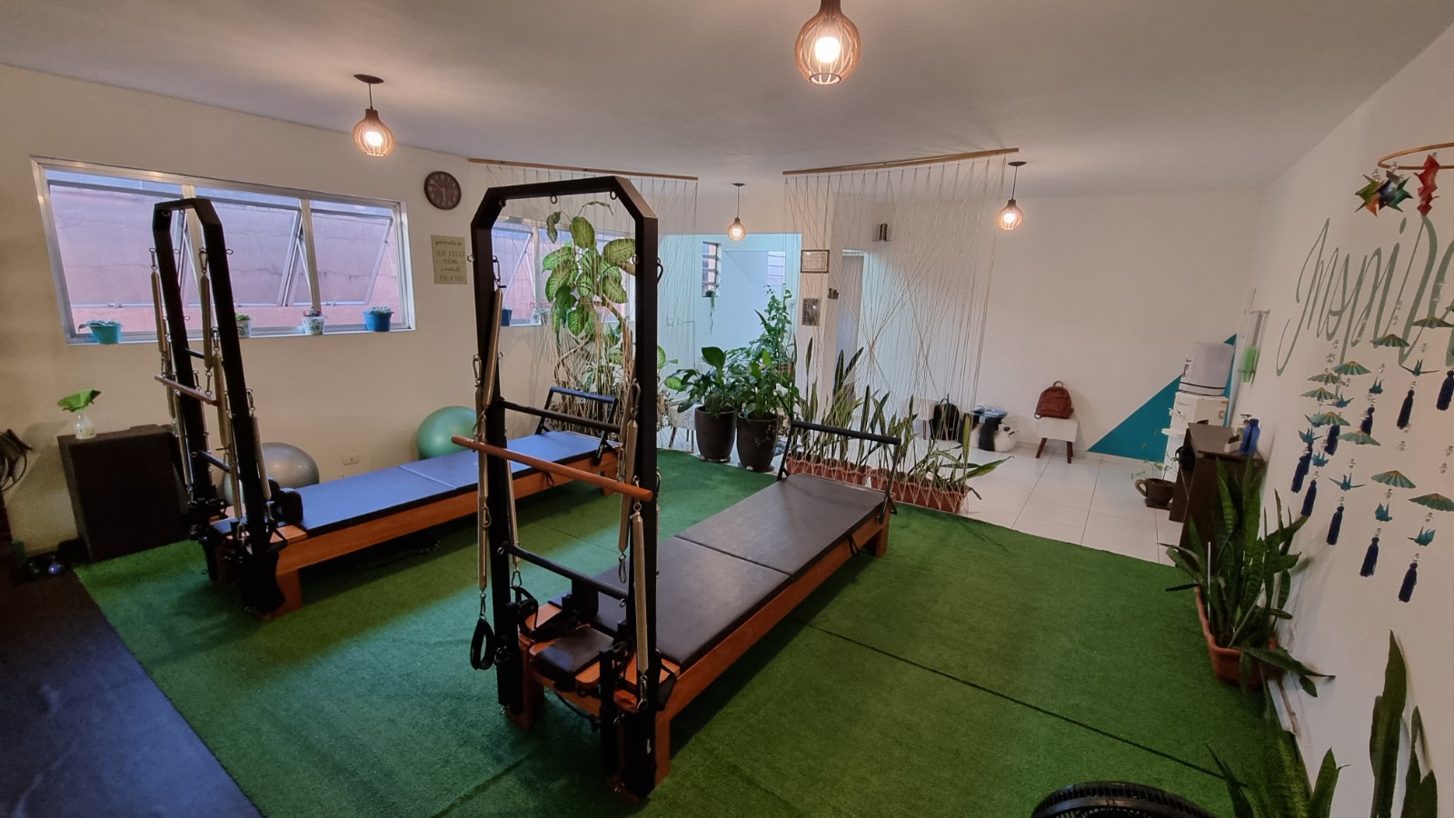 Sala de fisioterapia da Clínica Inspirar